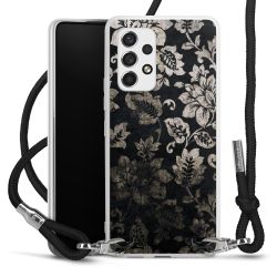 Carry Case Transparent Fabric black/silver