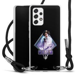 Carry Case Transparent Fabric black/silver