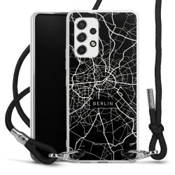 Carry Case Transparent Fabric black/silver