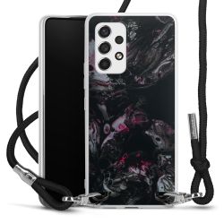 Carry Case Transparent Fabric black/silver