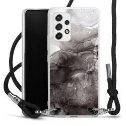 Carry Case Transparent Fabric black/silver