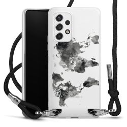 Carry Case Transparent Fabric black/silver