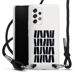 Carry Case Transparent Fabric black/silver