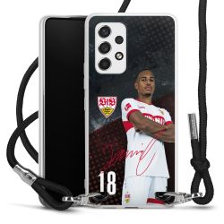 Carry Case Stoff schwarz/silber