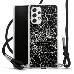 Carry Case Transparent Fabric black/silver