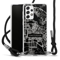 Carry Case Transparent Fabric black/silver