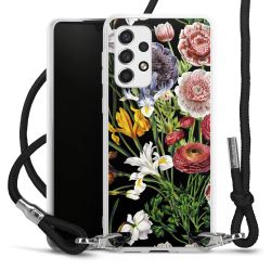 Carry Case Transparent Fabric black/silver