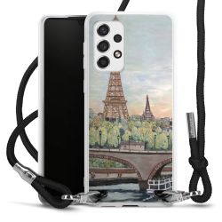 Carry Case Transparent Fabric black/silver