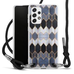 Carry Case Transparent Fabric black/silver