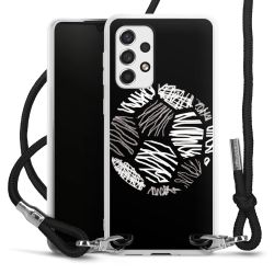 Carry Case Transparent Fabric black/silver