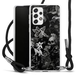 Carry Case Transparent Fabric black/silver