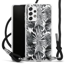 Carry Case Transparent Fabric black/silver