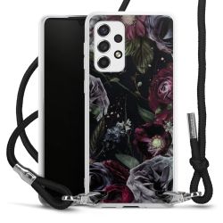 Carry Case Transparent Fabric black/silver