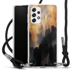 Carry Case Transparent Fabric black/silver