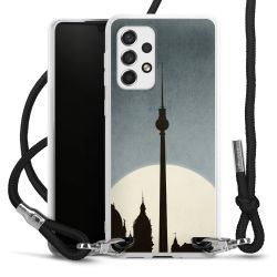 Carry Case Transparent Fabric black/silver