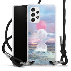 Carry Case Transparent Fabric black/silver