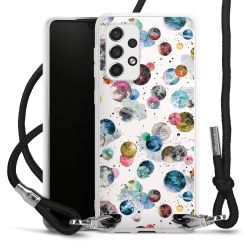 Carry Case Transparent Fabric black/silver