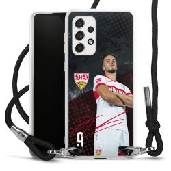 Carry Case Stoff schwarz/silber