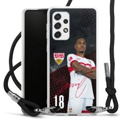 Carry Case Stoff schwarz/silber