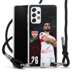 Carry Case Stoff schwarz/silber