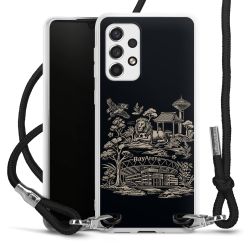 Carry Case Stoff schwarz/silber