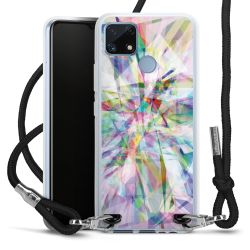 Carry Case Transparent Fabric black/silver