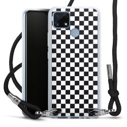 Carry Case Transparent Fabric black/silver