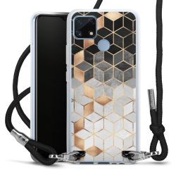 Carry Case Transparent Fabric black/silver