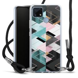 Carry Case Transparent Fabric black/silver