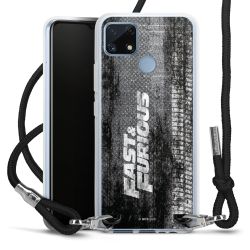 Carry Case Transparent Fabric black/silver