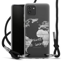 Carry Case Transparent Fabric black/silver