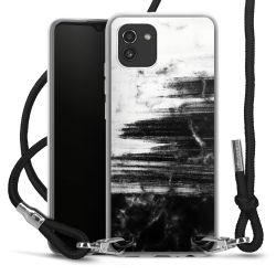 Carry Case Transparent Fabric black/silver