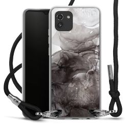 Carry Case Transparent Fabric black/silver