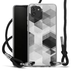 Carry Case Transparent Fabric black/silver