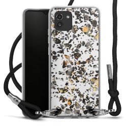 Carry Case Transparent Fabric black/silver