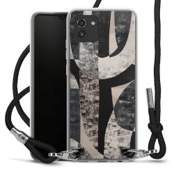 Carry Case Transparent Fabric black/silver