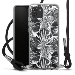 Carry Case Transparent Fabric black/silver