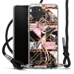 Carry Case Transparent Fabric black/silver