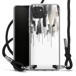 Carry Case Transparent Fabric black/silver