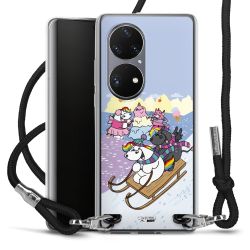 Carry Case Stoff schwarz/silber