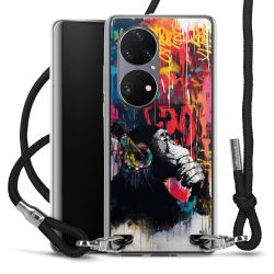 Carry Case Fabric black/silver