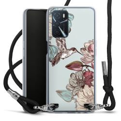 Carry Case Transparent Fabric black/silver