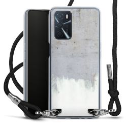 Carry Case Transparent Fabric black/silver