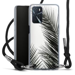 Carry Case Transparent Fabric black/silver