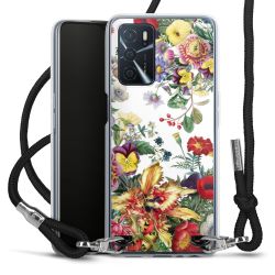 Carry Case Transparent Fabric black/silver