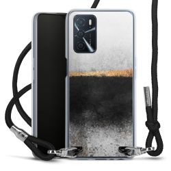 Carry Case Transparent Fabric black/silver