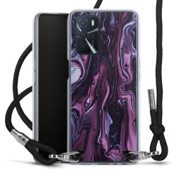 Carry Case Transparent Fabric black/silver