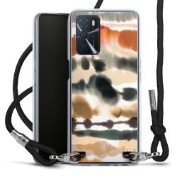 Carry Case Transparent Fabric black/silver