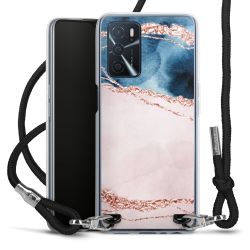 Carry Case Transparent Fabric black/silver