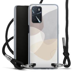 Carry Case Transparent Fabric black/silver